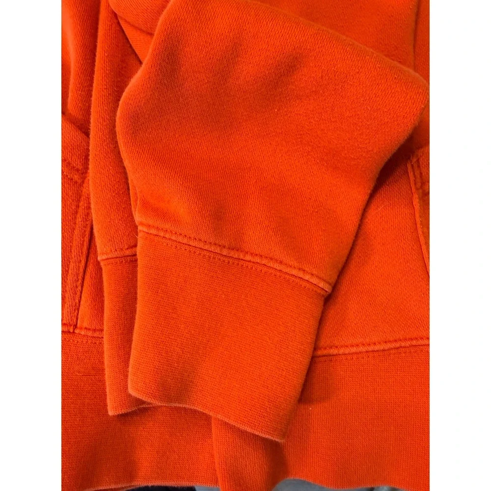 The North Face Berkeley Hoodie Men's L Pumpkin Orange Heritage Logo Gorpcore